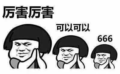 厲害厲害，可以可以，666